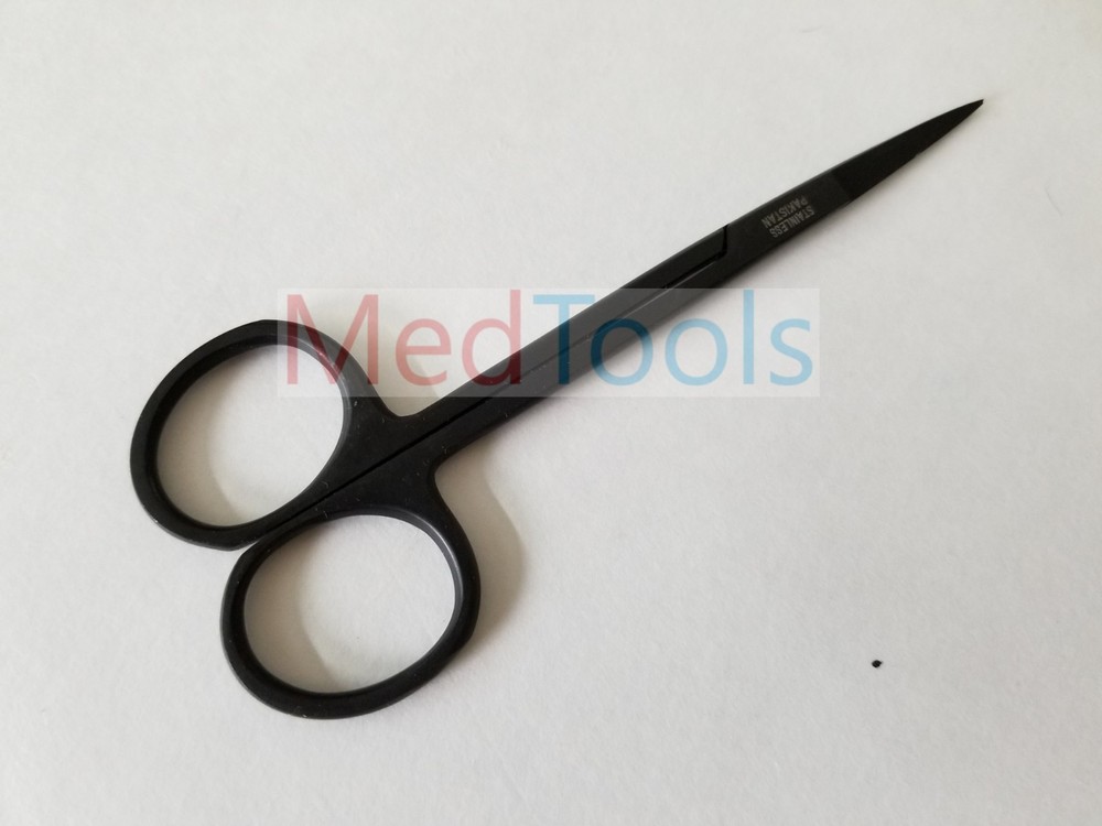 SuperCut Iris Scissors 4.5" Straight Surgical Dental Veterinary Instruments