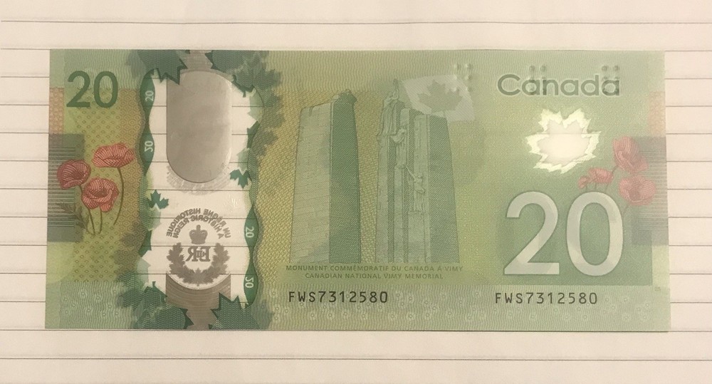 Canada 20 Dollars 2015 P-111 Commemorative UNC-