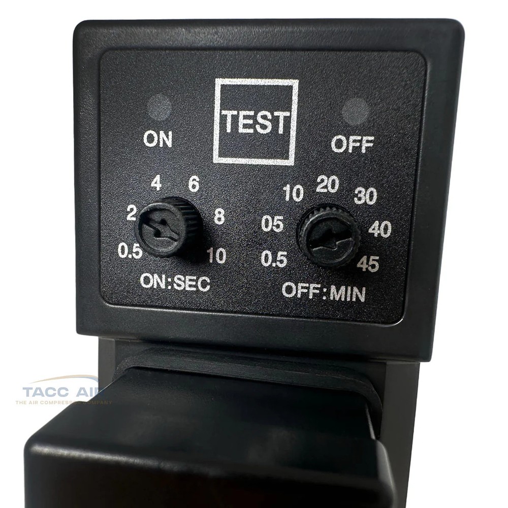 Conrader Electronic Auto Air Compressor Tank Water Moisture Timer Drain Valve