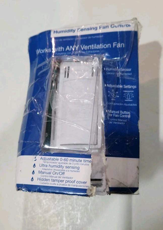 Dew Stop Condensation Fan Control (Humidity Sensor) with Countdown Timer