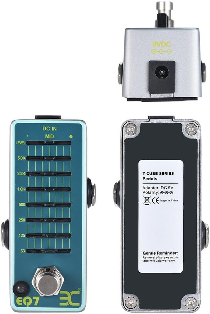 7 Band EQ Equalizer Mini Guitar Pedal