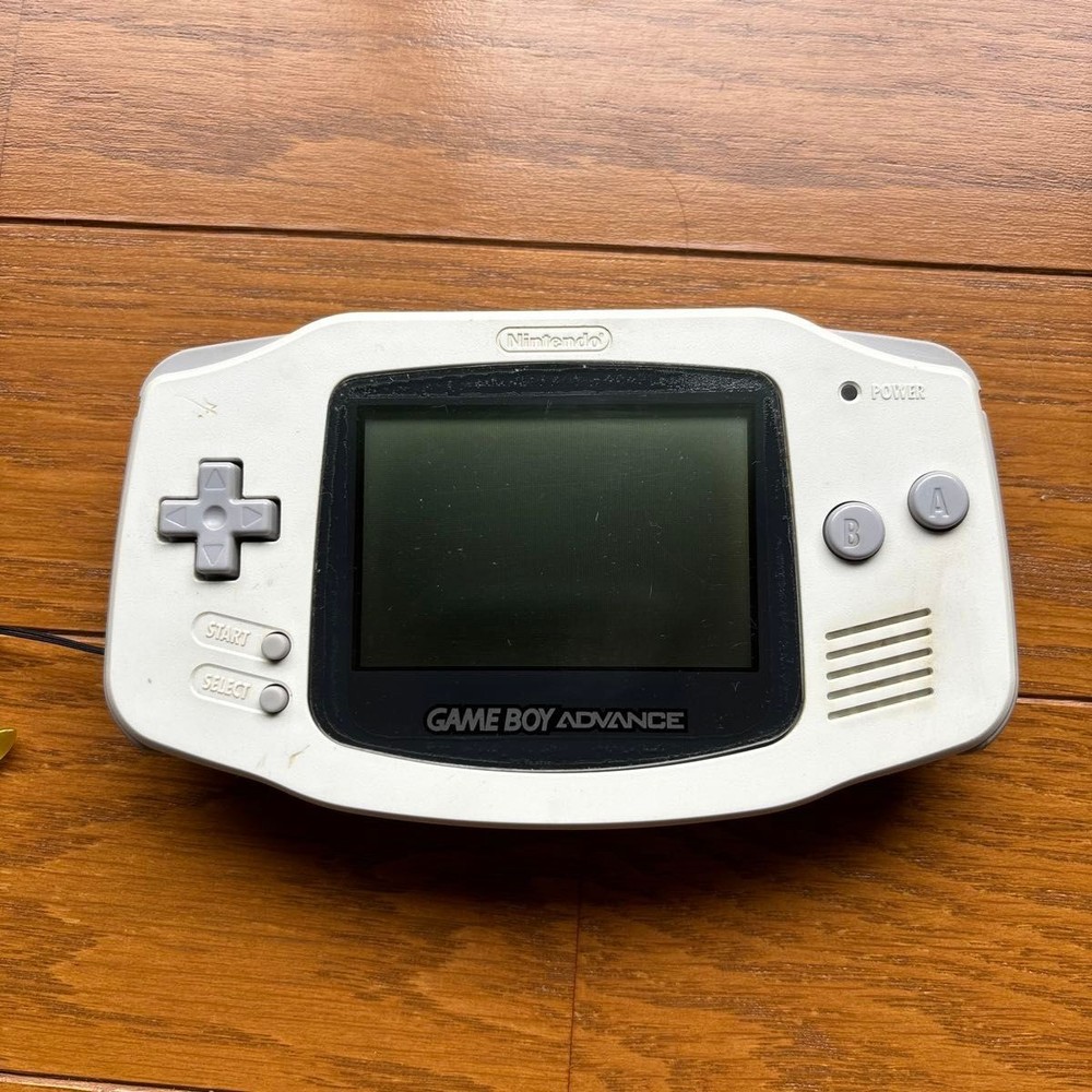 Nintendo Game Boy Advance White Console w/ Games Bundle Set Japan