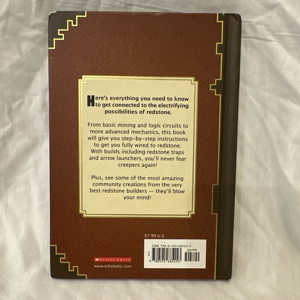 Minecraft Redstone Handbook. Printed 2014. 79 Pages