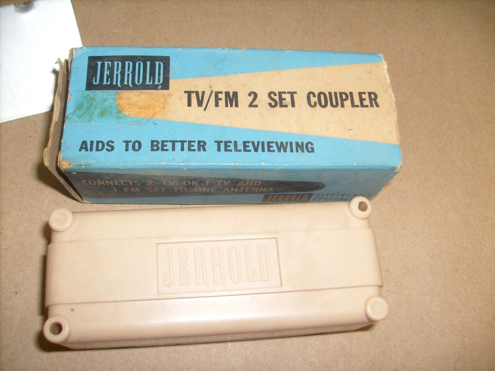 JERROLD Electronics Corp. MF-2 TV/FM Multi-Set Coupler
