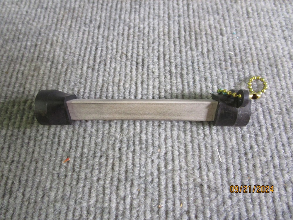 Lansky Mini Dog Bone Ceramic Knife Sharpener Black