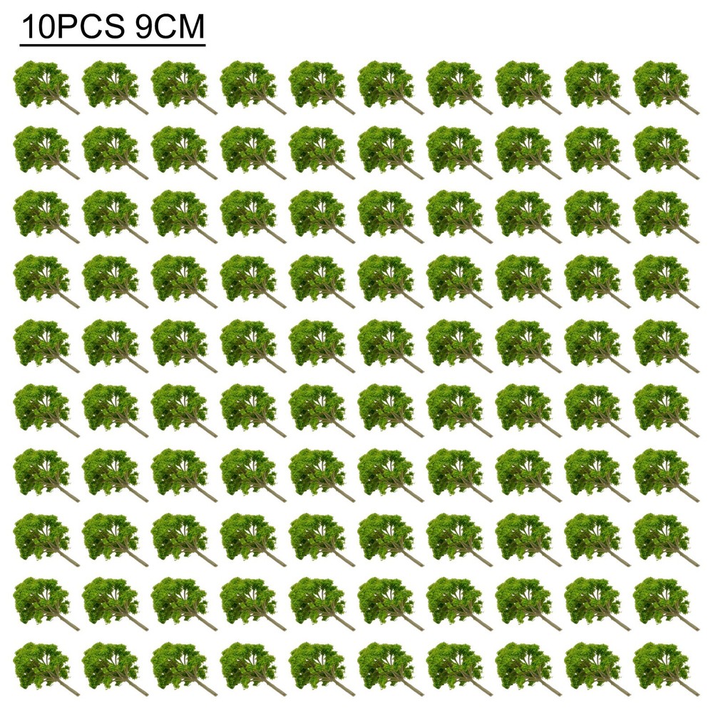 High Simulation Effect 9cm HO OO Scale Model Trees for Train Railroad Layout