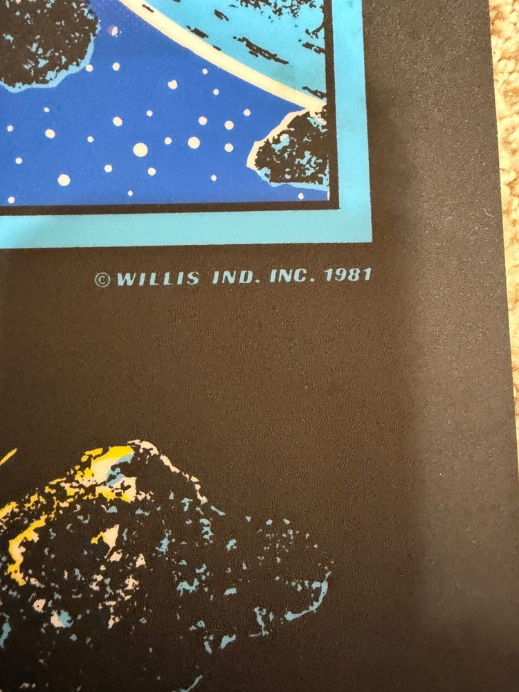 Asteroids Deluxe Arcade Control Panel Overlay CPO Reproduction Atari