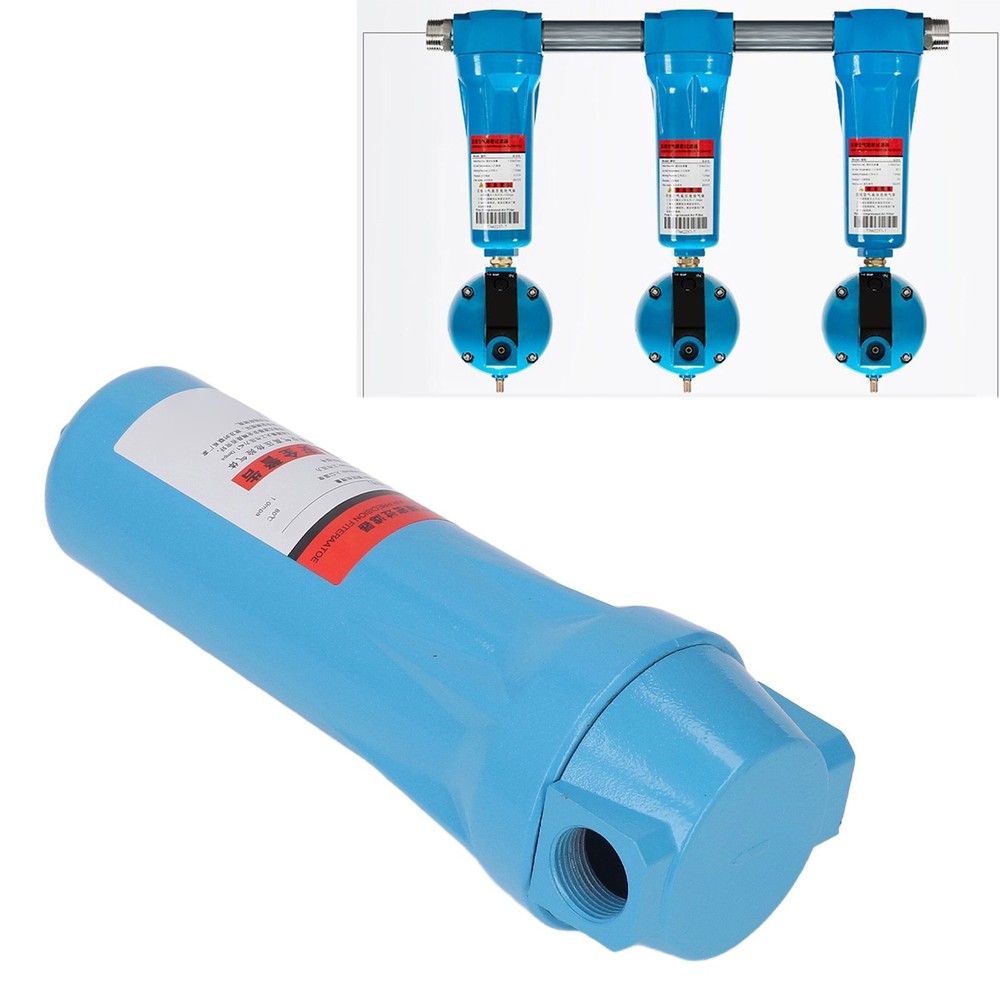 Clear Thread High Efficiency Compressed Dryer Air Filter For Safe Gas