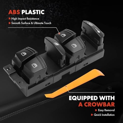 Master Power Window Switch Compatible with Porsche Cayenne 2003-2010 Front