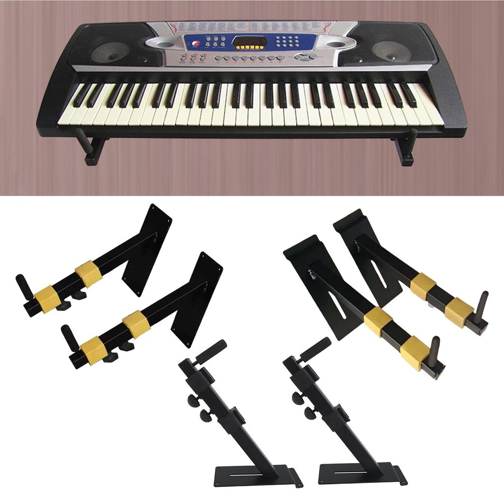 Electronic Keyboard Stand Bracket Telescopic Arms