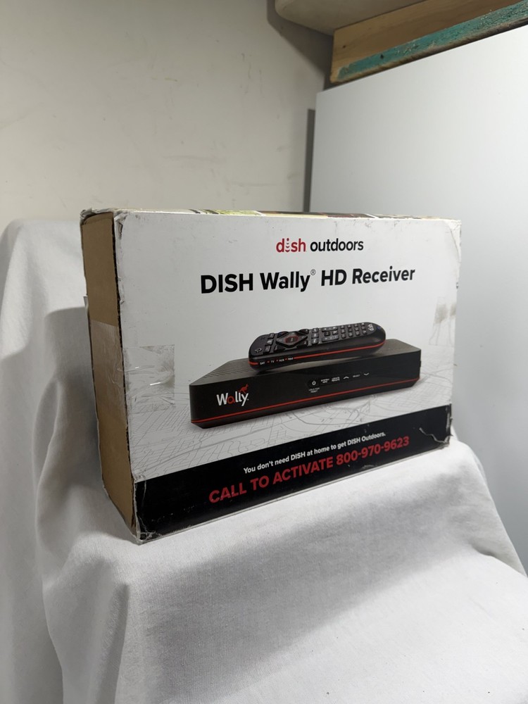 DISH Network Wally HD Satellite Receiver - Black - Complete Sealed *FAST SHIP*