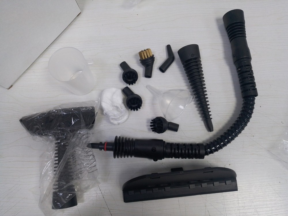 Multi-Purpose Pressurized Steam Cleaner - 12 Tools for Various Surfaces