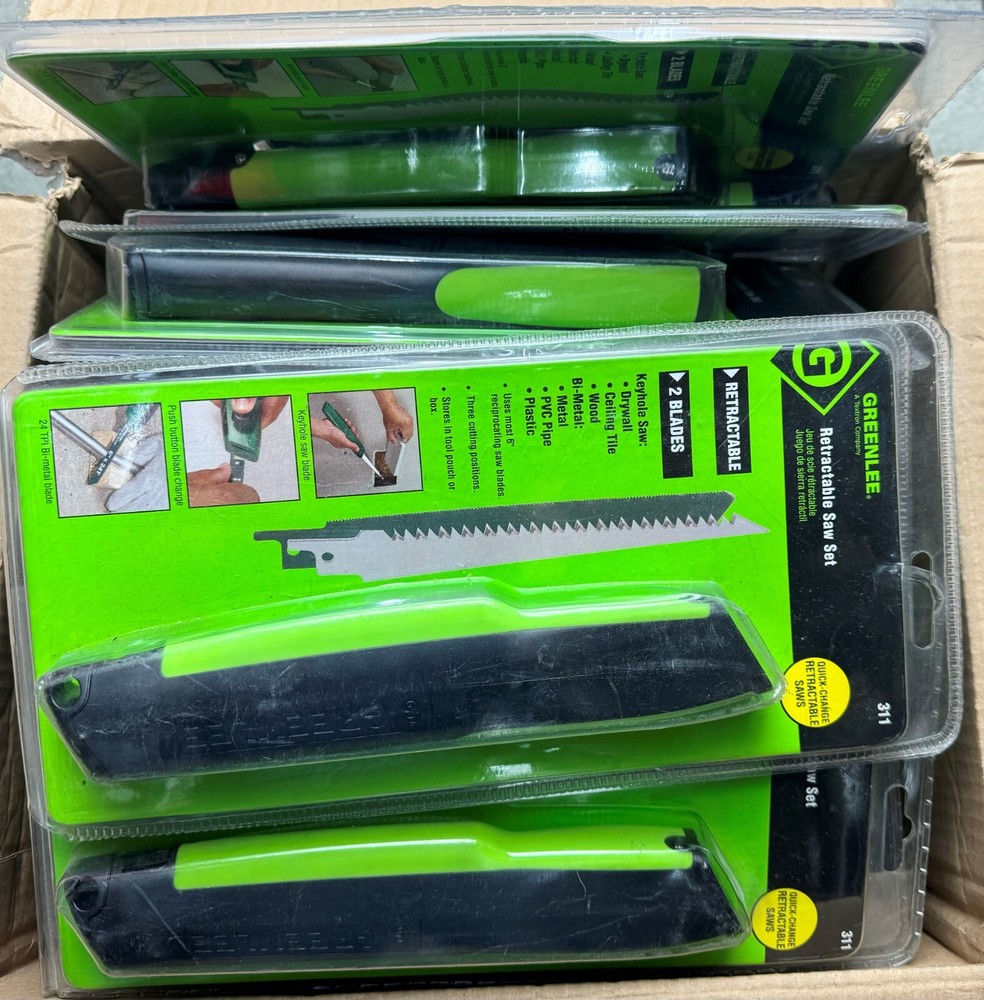 Greenlee 311 Retractable Hand Saw Set