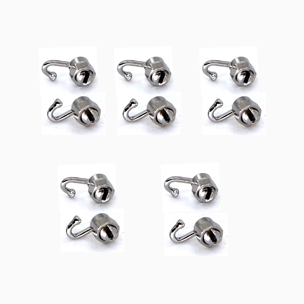 20pc + 1 Tool Dental Orthodontic Acticity Crimpable Hooks Stops Locks Left+Right