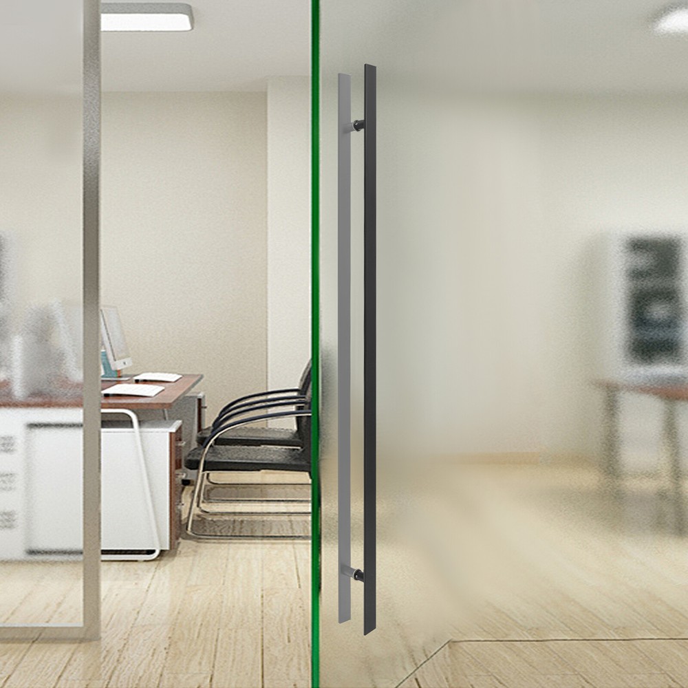 Pull Push Door Pull Handle Sliding Door Double Sided Handle Stainless H Shape