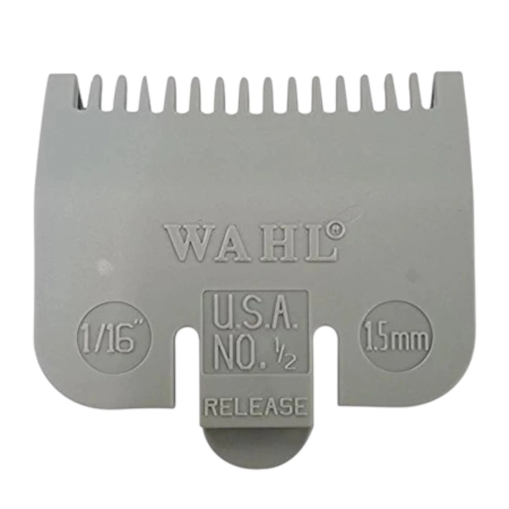 Wahl #0.5 Grey Clipper Guard 1/16” Color Coded Comb