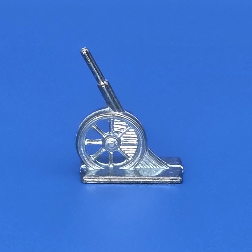 Monopoly Cannon Token Piece Standard Mover Game Replacement Part Craft