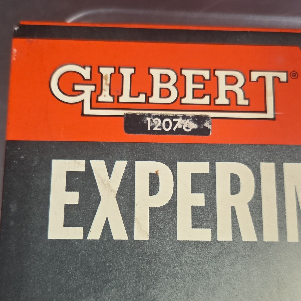 Gilbert Vintage Chemistry Experiment Lab Science Kit