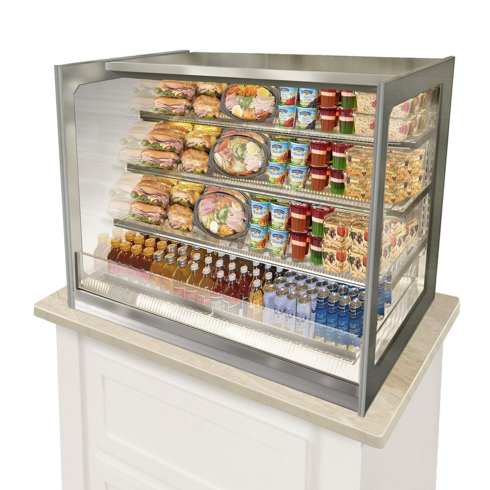Federal Industries ITRSS6026 60" Drop In Flat Refrigerated Deli Display Case