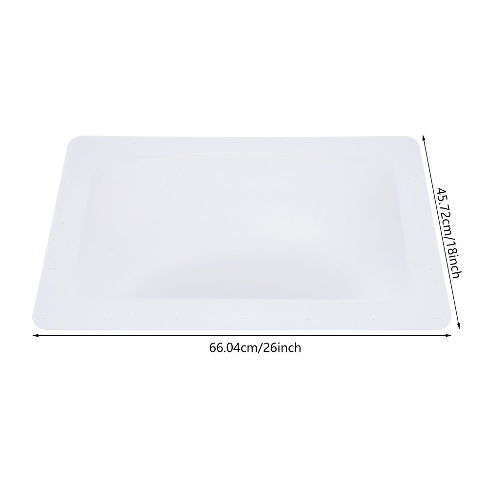 Universal RV Skylight Outer Dome, RV Skylight Fits, Camper Skylight 18*26in