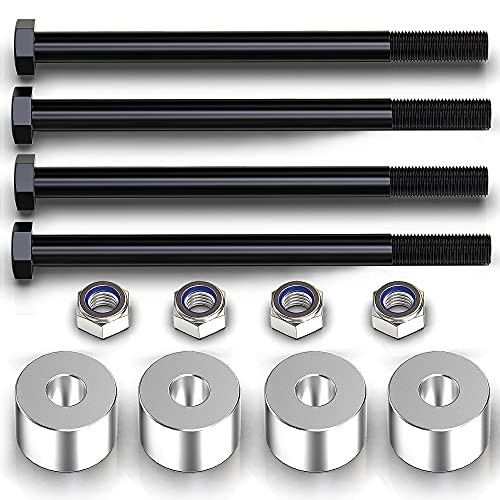 Differential Drop Kit, Diff Drop Spacers Hardware Compatible with 2007-2021