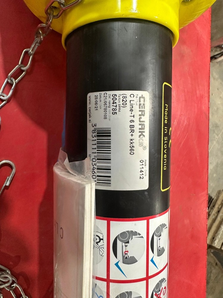19000 lbs. Tajfun Single Drum Logging Winch Model EGV 85 AHK