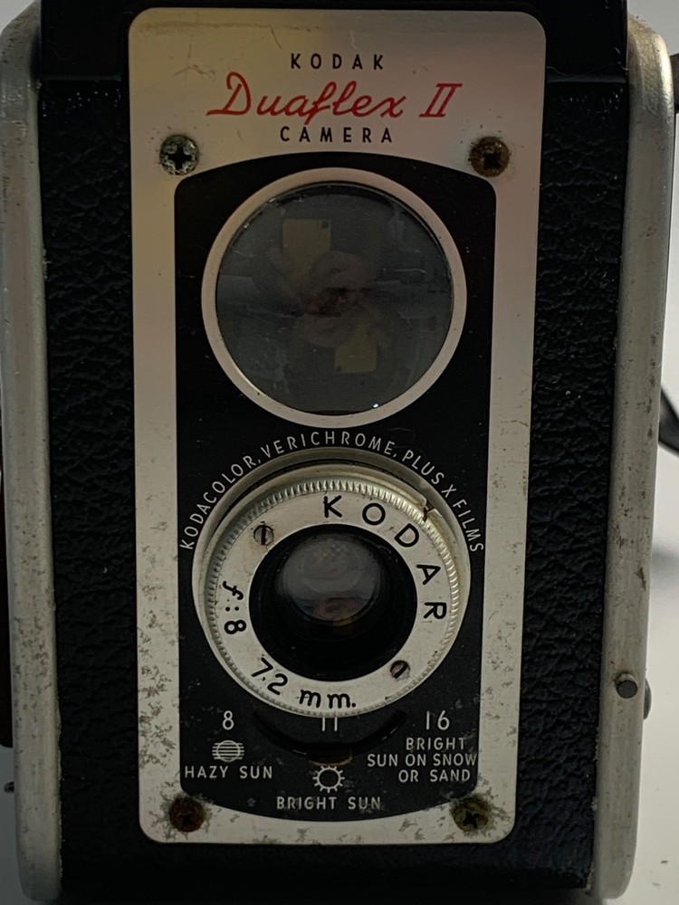 Vintage Kodak Duaflex ll Camera 1950's UNTESTED