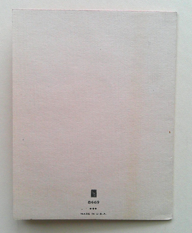 White lilies vintage Easter Greeting card *ZZ8