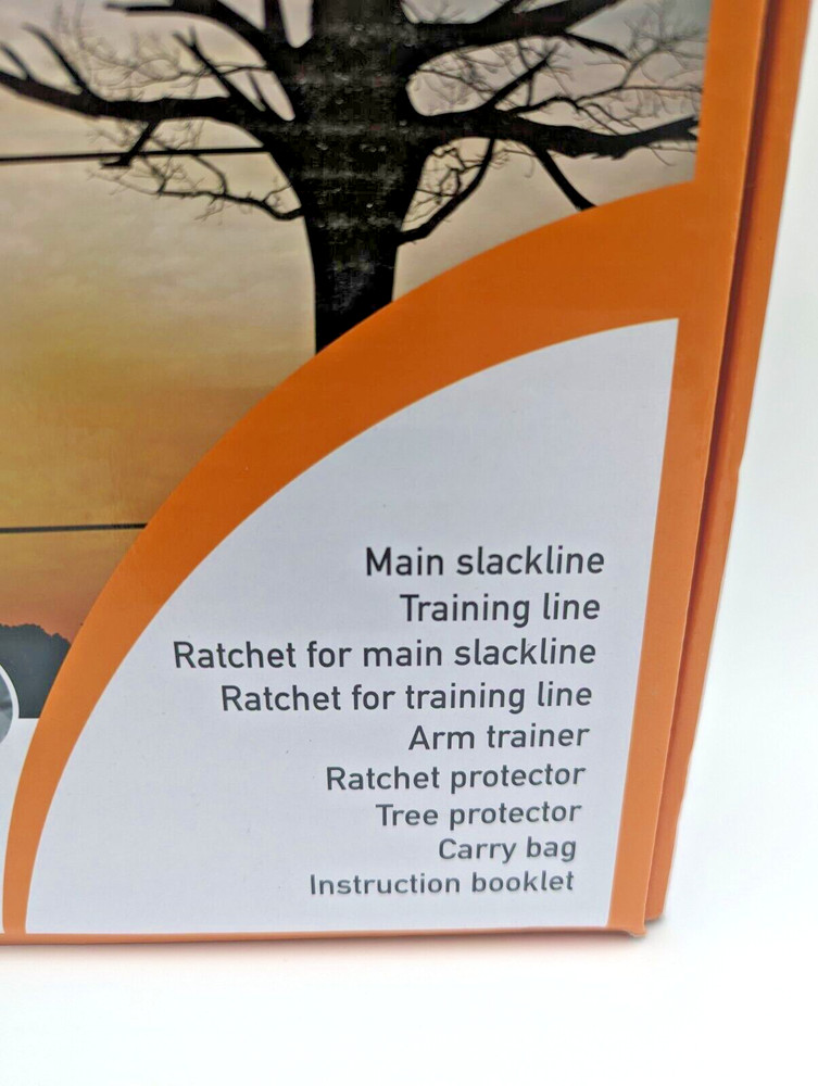 Flybold The Complete Slackline Kit with Training Line