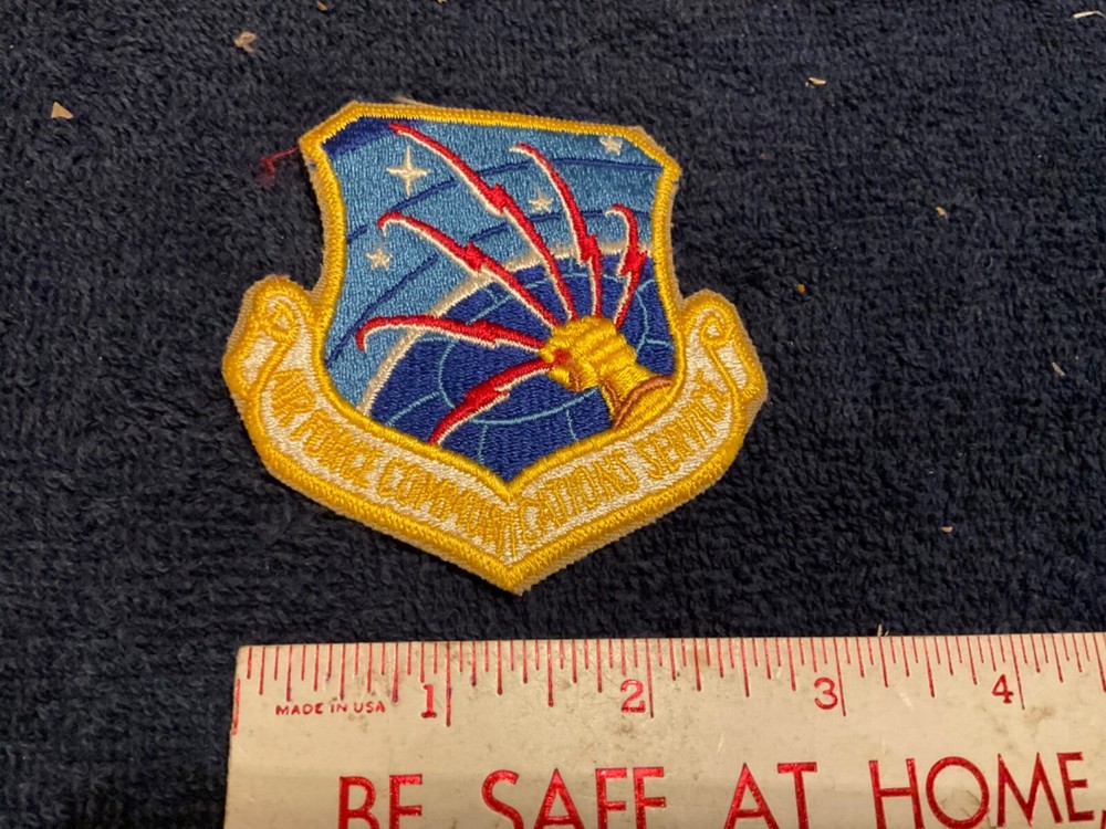 Air Force Communications Service Sew On Military Patch