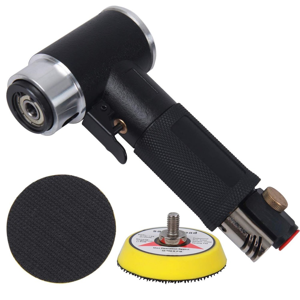 2" And 3" Random Orbital Air Mini Sander Pneumatic Sander For Auto Sanding Tools