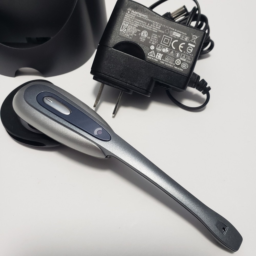 Plantronics CS55 Wireless Phone Headset w/ Charging Base Tested