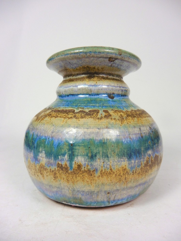 Southwestern Pottery Small Vase Signed