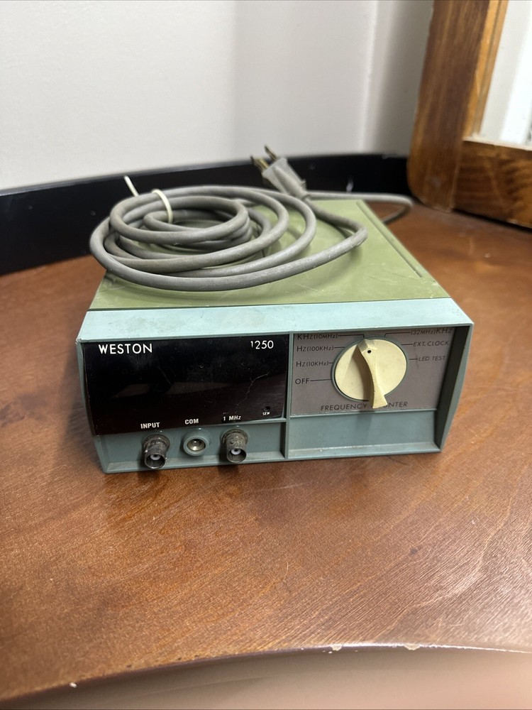 Weston 1250 Frequency counter