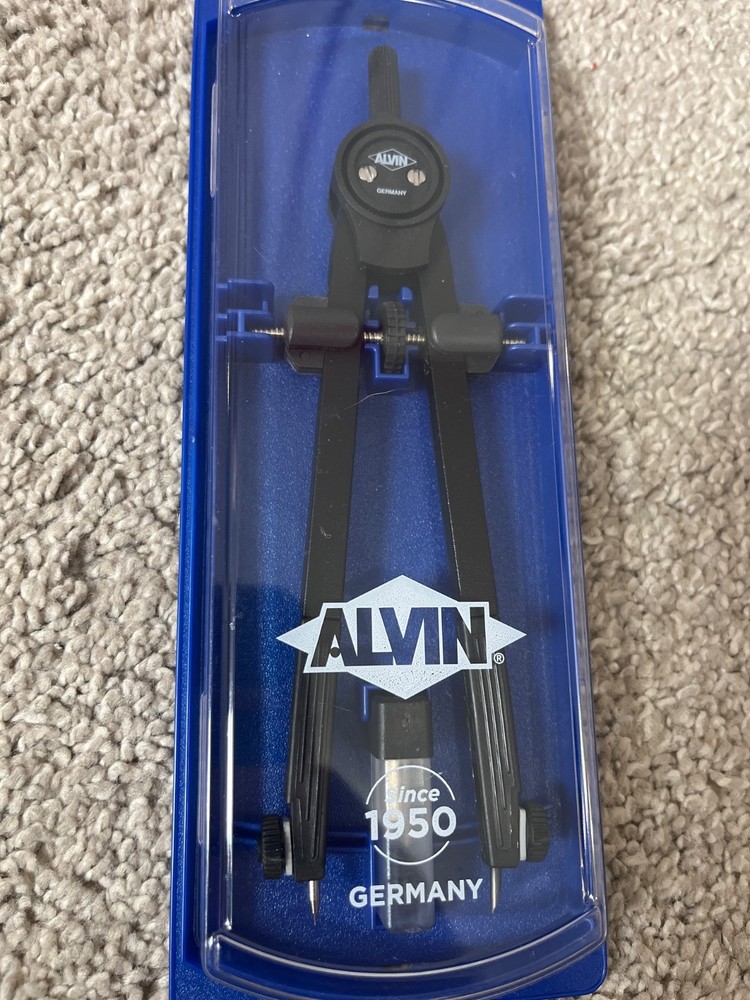 Alvin Introductory 6" Bow Compass 201 with Universal Adapter