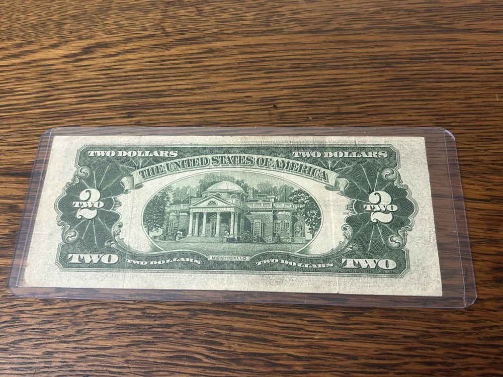 1928 G Series Two Dollar Bill