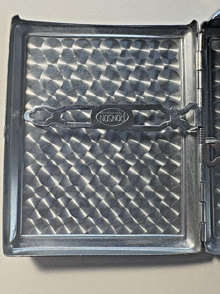 Vintage Ronson Mastercase Lighter-Art Deco Design