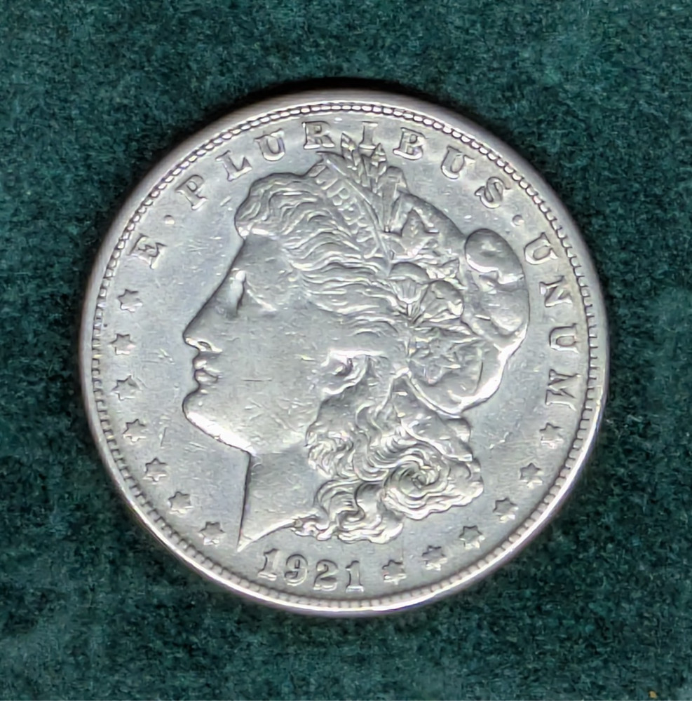 1921 Morgan Silver Dollar 90% Silver See pics.