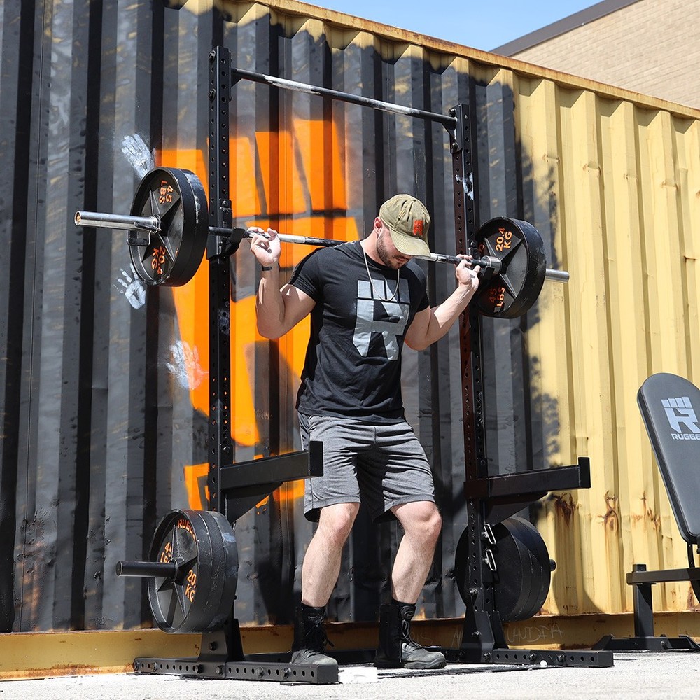 Rugged Fitness Half Rack