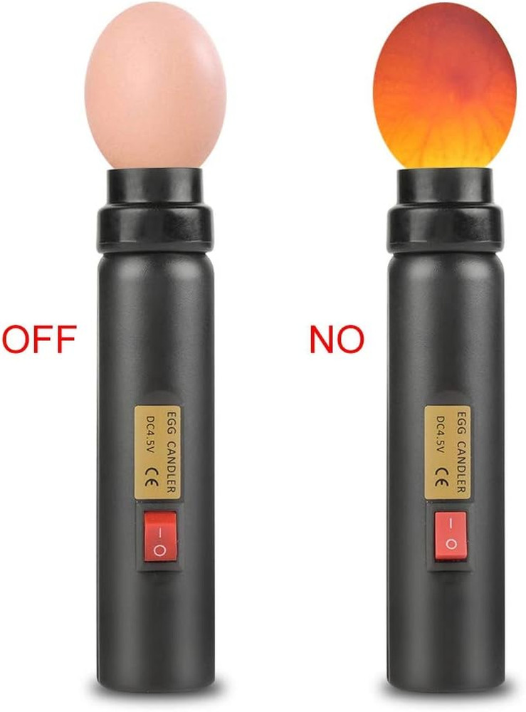 Egg Candler, Cool LED Light Egg Candler Tester, High Egg Candling Torch Light