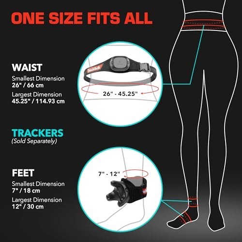 Adjustable VR Full Body Tracking Straps for Vive Tracker - Motion Capture, Compa