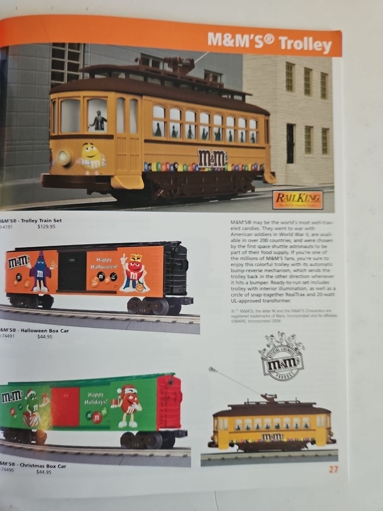 2008 MTH RailKing Train Sets & Accessories Catalog