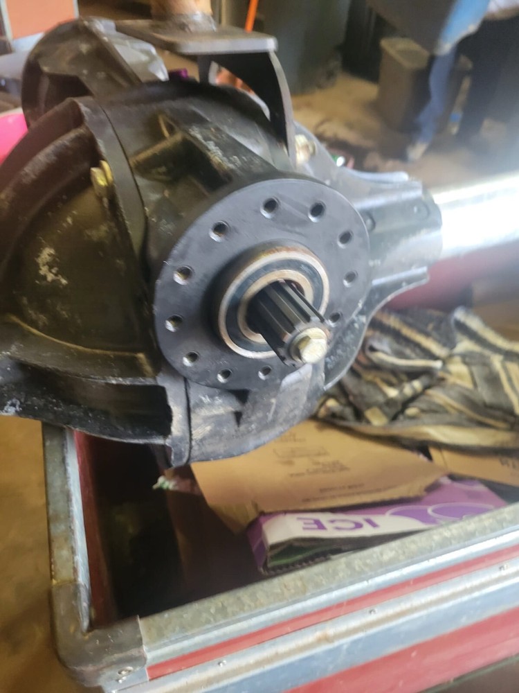 Frankland quick change rear end