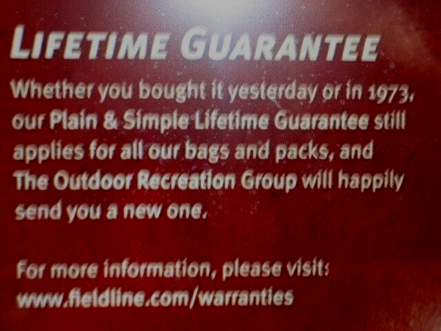 fieldline pro-series . timberfalls backpack includes***** two 20oz water bottle