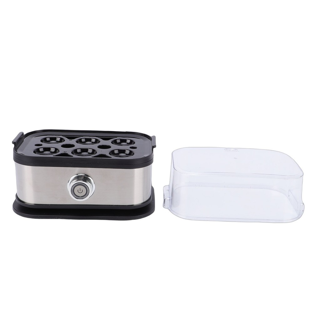 3-Egg Cooker Electric 6 Eggs Soft Medium Hard Boiled Poached Egg Maker
