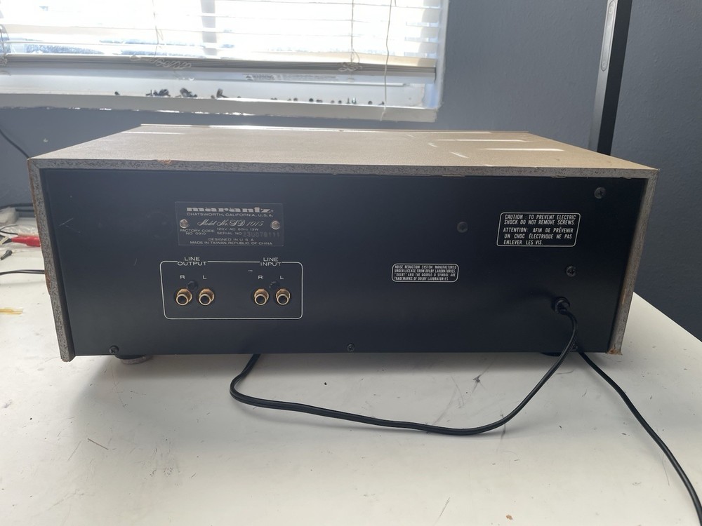 Marantz SD1015 Stereo Cassette Deck (SERVICED)