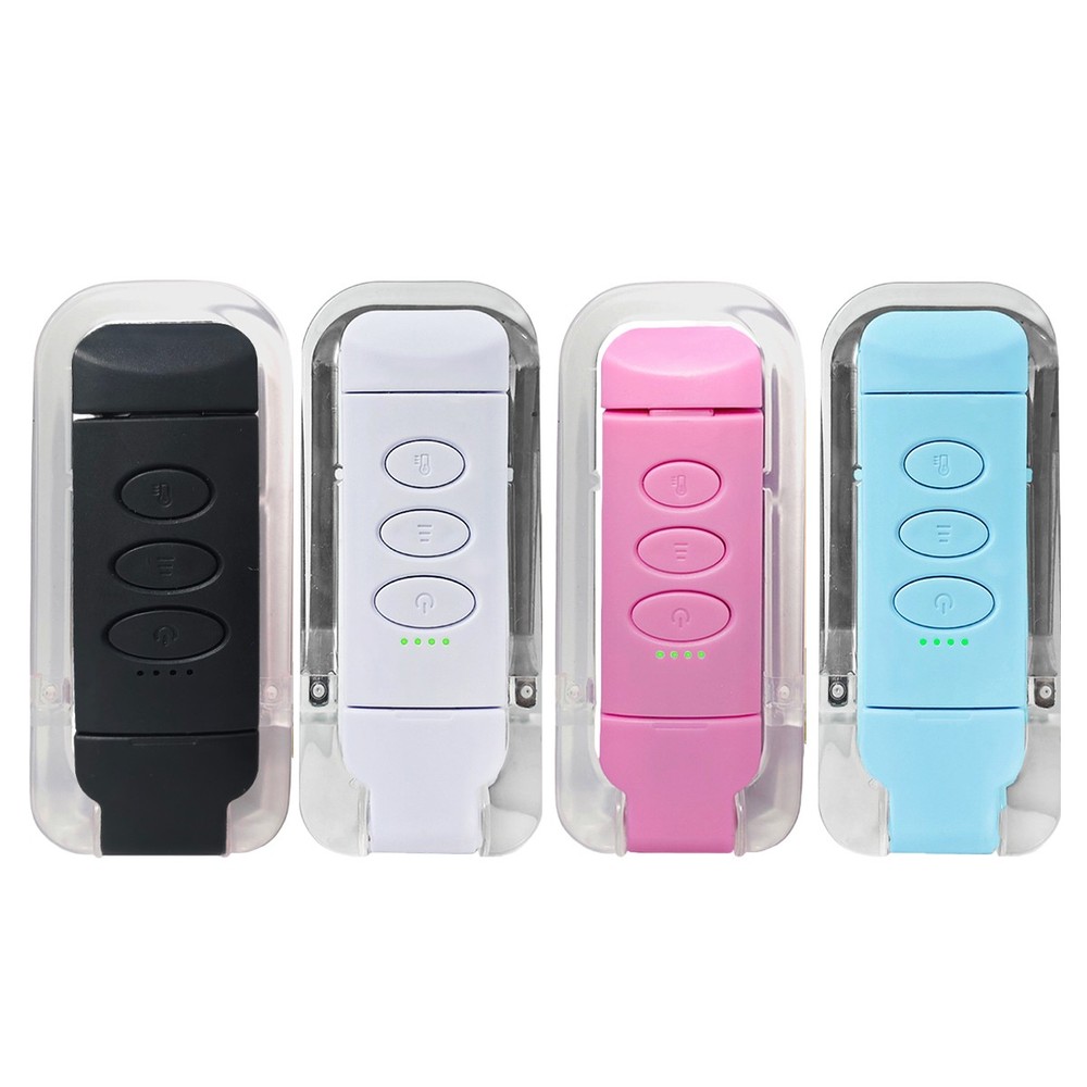 USB Rechargeable LED Book Light Adjustable Folding On Table Bookmarks Decoration