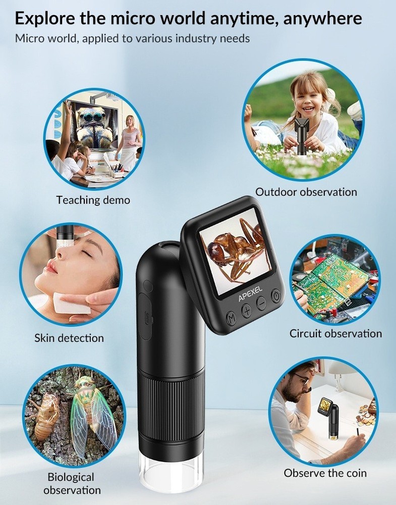 800x Handheld Digital Microscope