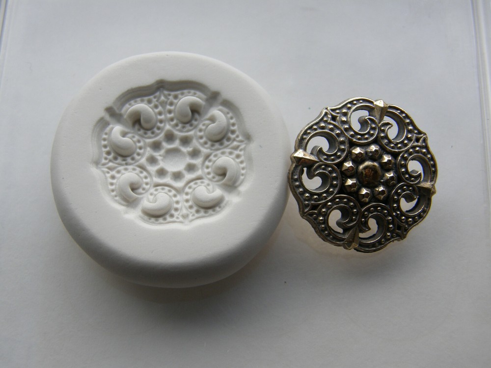 Flower Design Polymer Clay Mold (MD1029)