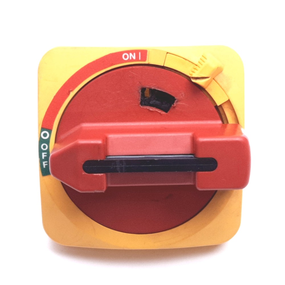 Allen Bradley 194R-HS4E Disconnect Switch Handle, Red/Yellow, 90° 2-Position